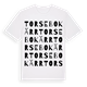 Torsebokärr ordlek t-shirt