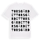 Torsgärdet ordlek t-shirt