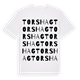 Torshag ordlek t-shirt