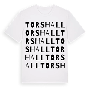 Torshall ordlek t-shirt – ekologisk bomull t-shirt från Pinshirt