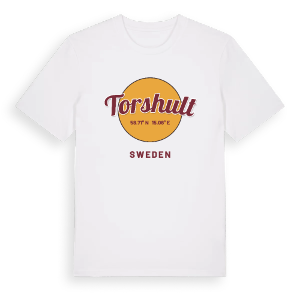 Torshult cirkel t-shirt – ekologisk bomull t-shirt från Pinshirt