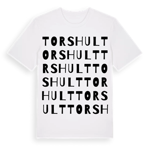Torshult ordlek t-shirt – ekologisk bomull t-shirt från Pinshirt