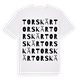 Torskär ordlek t-shirt