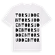 Torsudden ordlek t-shirt