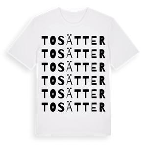 Tosätter ordlek t-shirt – ekologisk bomull t-shirt från Pinshirt