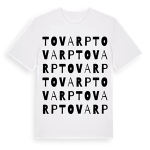 Tovarp ordlek t-shirt – ekologisk bomull t-shirt från Pinshirt