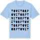 Blue Soul t-shirt med Tovetorp ordlek t-shirt