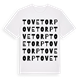 White t-shirt med Tovetorp ordlek t-shirt