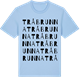 Blue Soul t-shirt med Tråbrunna ordlek t-shirt