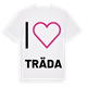 Jag älskar Träda t-shirt stort tryck
