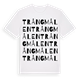 Trångmålen ordlek t-shirt