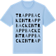Blue Soul t-shirt med Trappbacken ordlek t-shirt