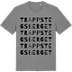 Mid Heather Gray t-shirt med Trappstegsberget ordlek t-shirt