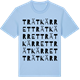 Blue Soul t-shirt med Trätkärret ordlek t-shirt