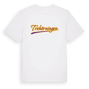 Trehörningen baseball t-shirt – ekologisk bomull t-shirt från Pinshirt