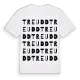 Treudd ordlek t-shirt