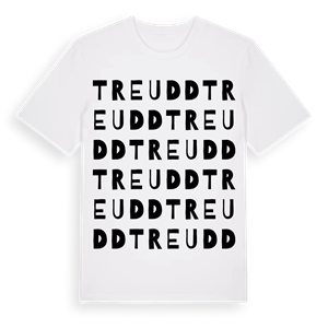 Treudd ordlek t-shirt – ekologisk bomull t-shirt från Pinshirt