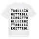 Trollberget ordlek t-shirt