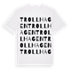 Trollhagen ordlek t-shirt
