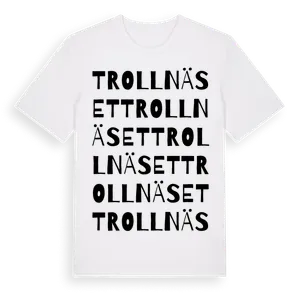 Trollnäset ordlek t-shirt – ekologisk bomull t-shirt från Pinshirt
