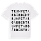 Trumpetargården ordlek t-shirt