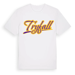 Tryfall baseball t-shirt – ekologisk bomull t-shirt från Pinshirt