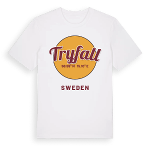 Tryfall cirkel t-shirt – ekologisk bomull t-shirt från Pinshirt