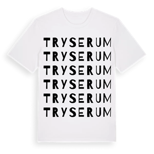 Tryserum ordlek t-shirt – ekologisk bomull t-shirt från Pinshirt