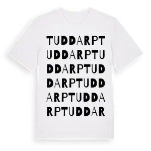 Tuddarp ordlek t-shirt – ekologisk bomull t-shirt från Pinshirt