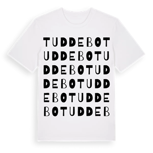 Tuddebo ordlek t-shirt – ekologisk bomull t-shirt från Pinshirt