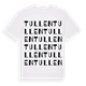 Tullen ordlek t-shirt