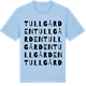 Blue Soul t-shirt med Tullgården ordlek t-shirt