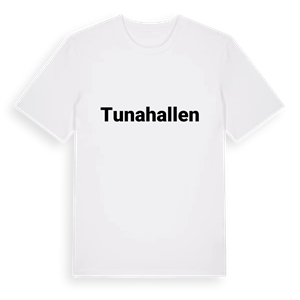 Tunahallen fetstil t-shirt – ekologisk bomull t-shirt från PinShirt