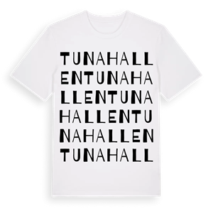 Tunahallen ordlek t-shirt – ekologisk bomull t-shirt från PinShirt