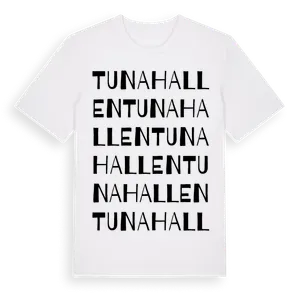 Tunahallen ordlek t-shirt – ekologisk bomull t-shirt från Pinshirt