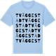 Blue Soul t-shirt med Tväggestad ordlek t-shirt