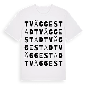 Tväggestad ordlek t-shirt – ekologisk bomull t-shirt från Pinshirt