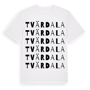 Tvärdala ordlek t-shirt – ekologisk bomull t-shirt från Pinshirt