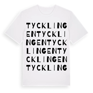 Tycklingen ordlek t-shirt – ekologisk bomull t-shirt från Pinshirt