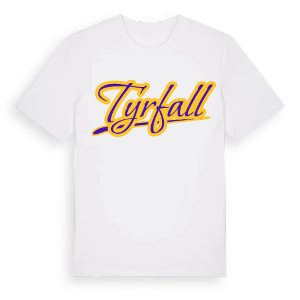 Tyrfall baseball t-shirt – ekologisk bomull t-shirt från Pinshirt