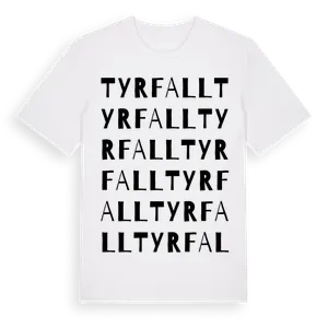 Tyrfall ordlek t-shirt – ekologisk bomull t-shirt från Pinshirt