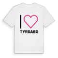 Jag älskar Tyrsabo t-shirt stort tryck