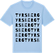 Blue Soul t-shirt med Tyrsberg ordlek t-shirt