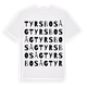Tyrsbo såg ordlek t-shirt