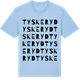 Blue Soul t-shirt med Tyskeryd ordlek t-shirt