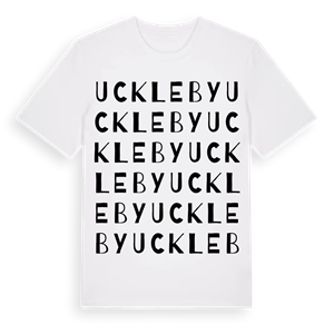 Uckleby ordlek t-shirt – ekologisk bomull t-shirt från Pinshirt