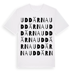 Uddärna ordlek t-shirt – ekologisk bomull t-shirt från Pinshirt