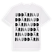 Uddärna ordlek t-shirt