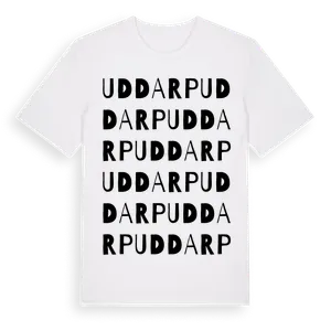 Uddarp ordlek t-shirt – ekologisk bomull t-shirt från Pinshirt