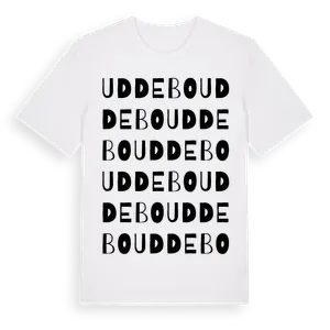 Uddebo ordlek t-shirt – ekologisk bomull t-shirt från Pinshirt